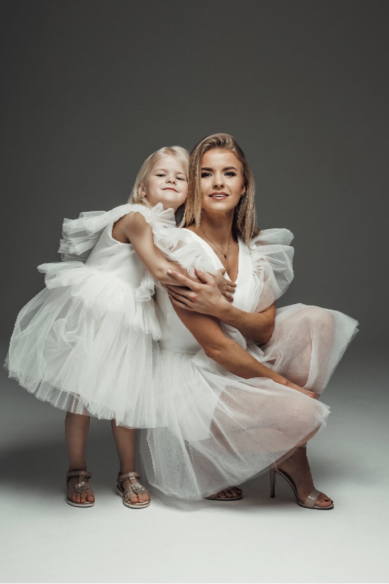 "Swan" tulle dress – photo 11