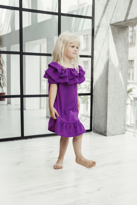 "Mini royal" dress – another view