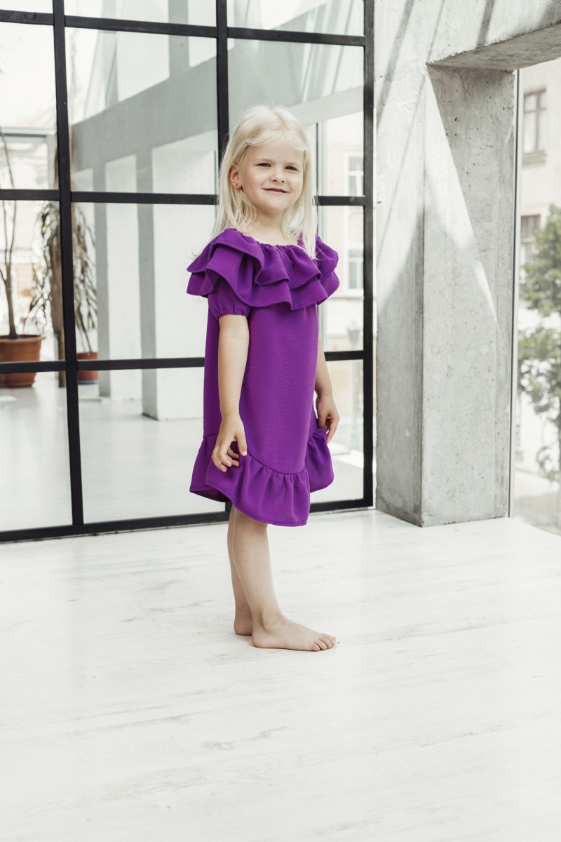 "Mini royal" dress