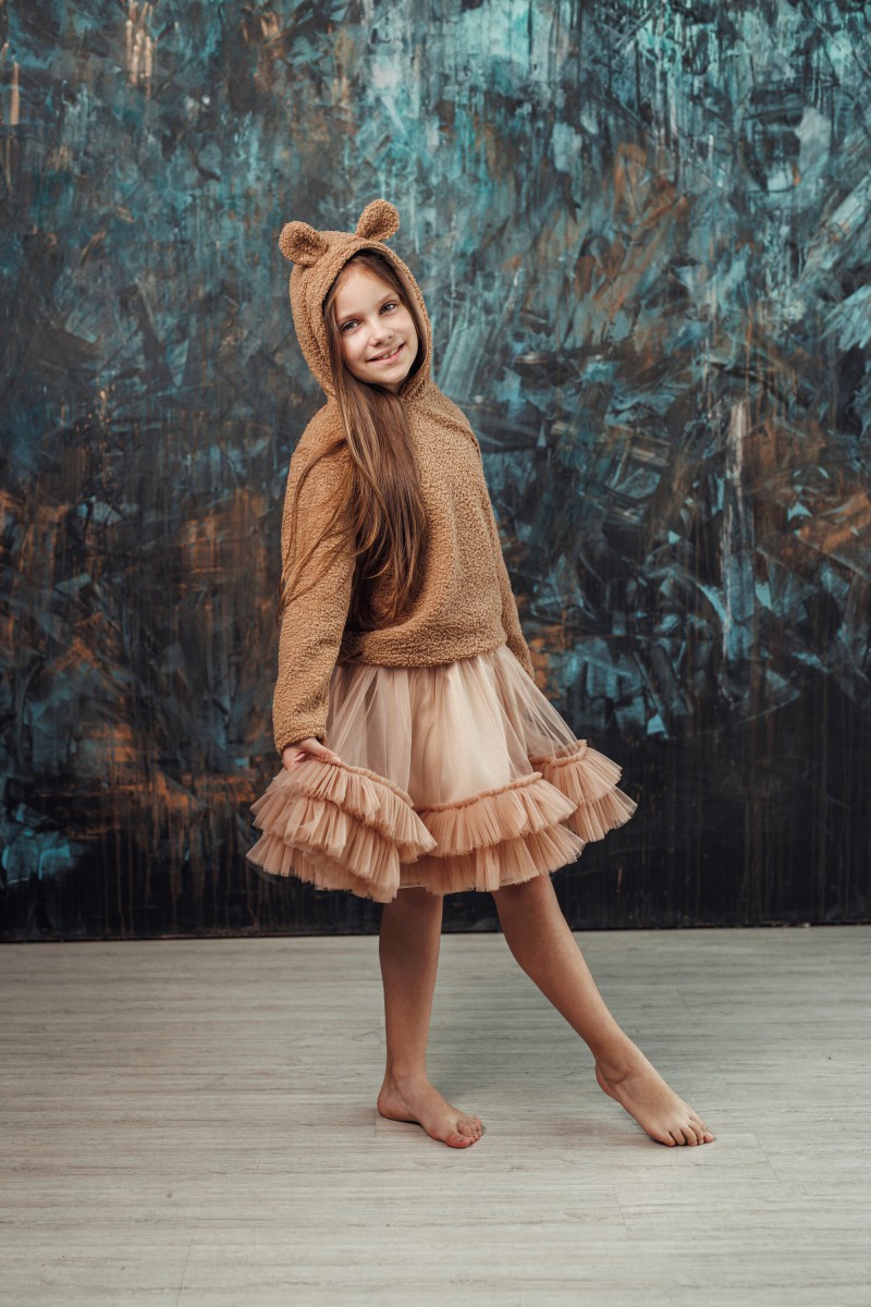 Sand tulle skirt – photo 3