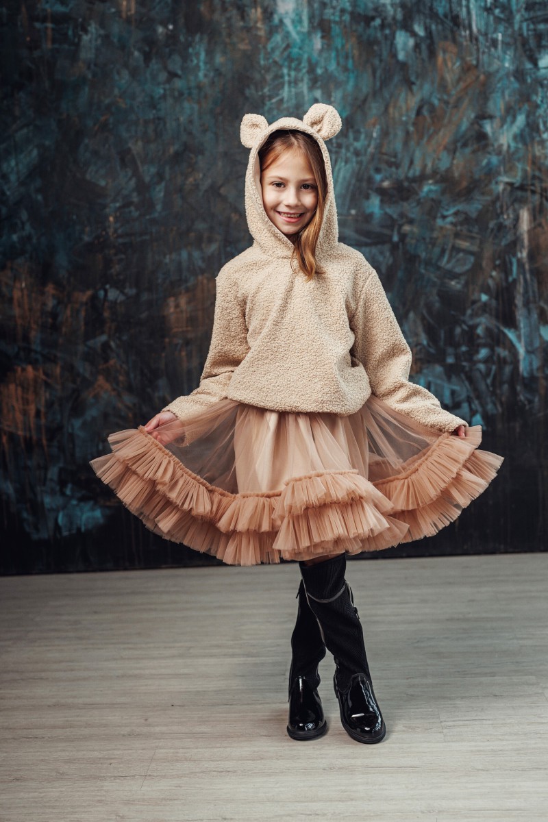 Sand tulle skirt – photo 4