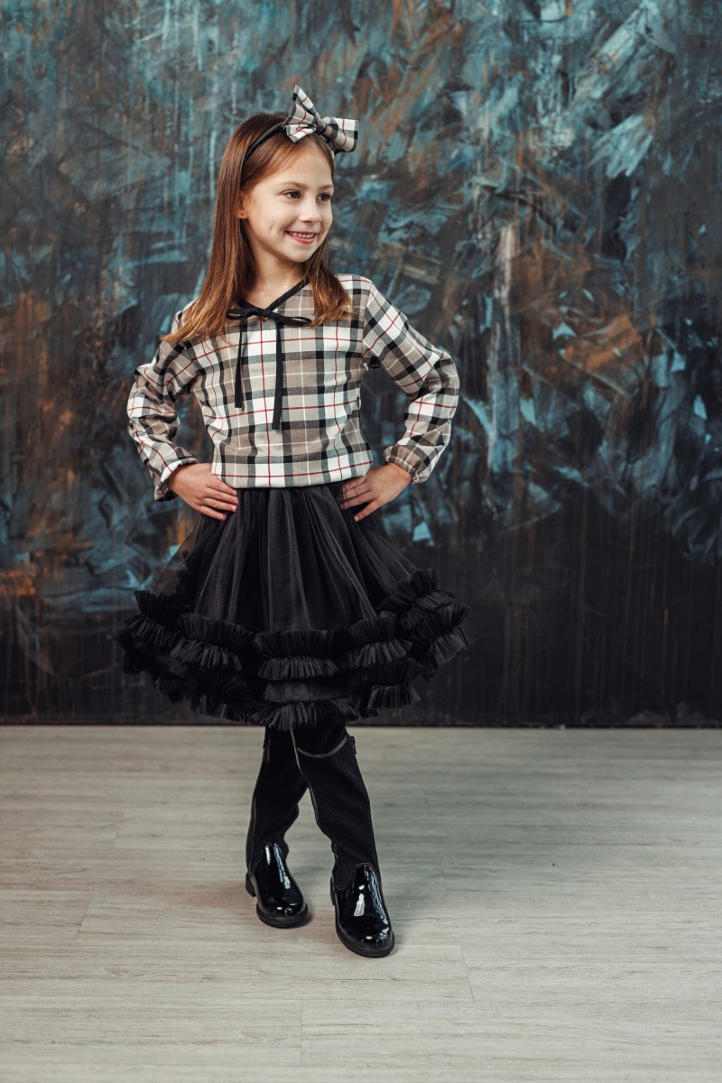 Black tulle skirt – photo 2