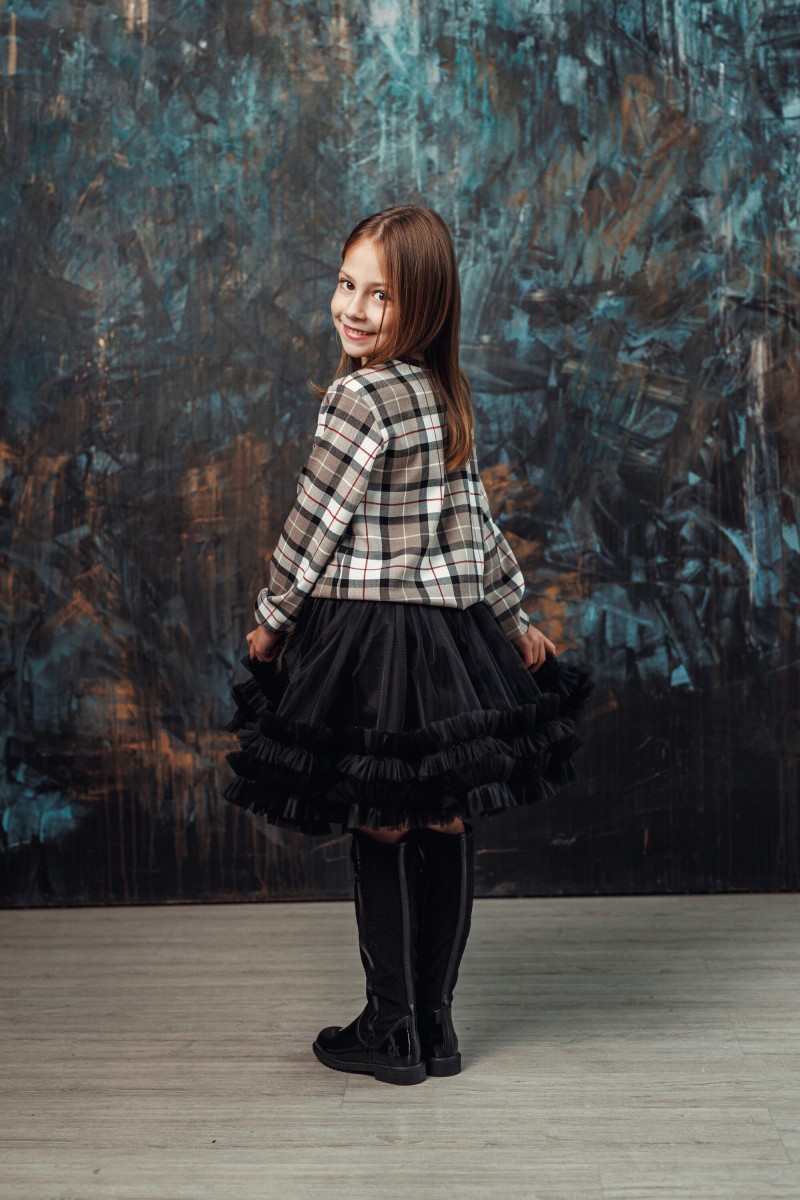 Black tulle skirt – photo 3