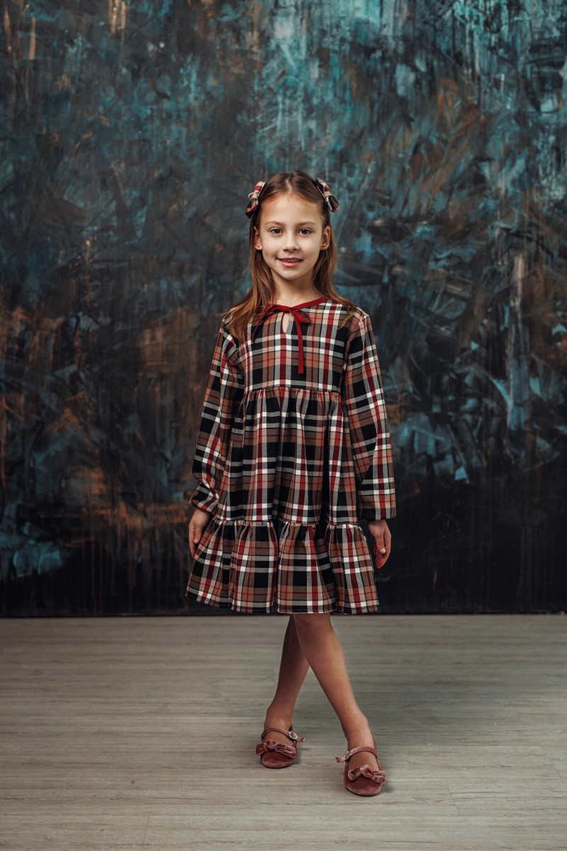 "Mini chocolate" girl's dress – photo 5