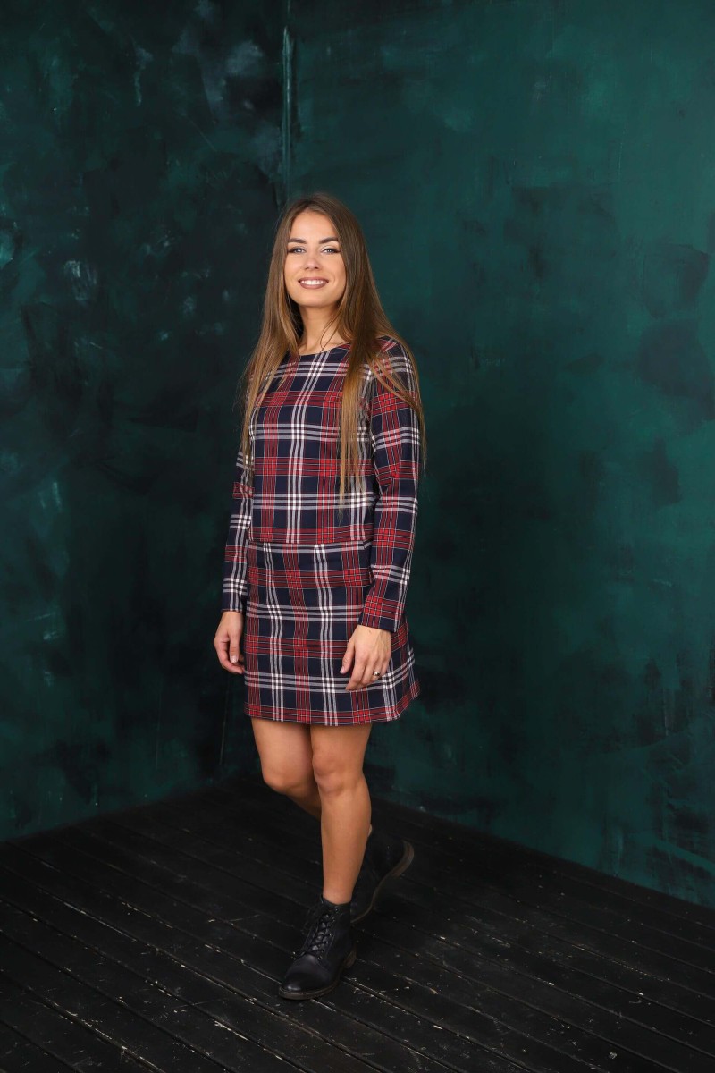 Checked two-piece set – photo 2