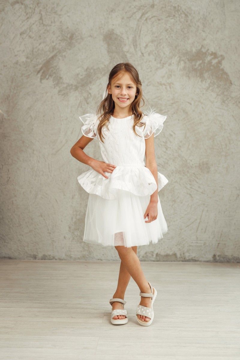 "Mini Brilliance" girl's tulle dress