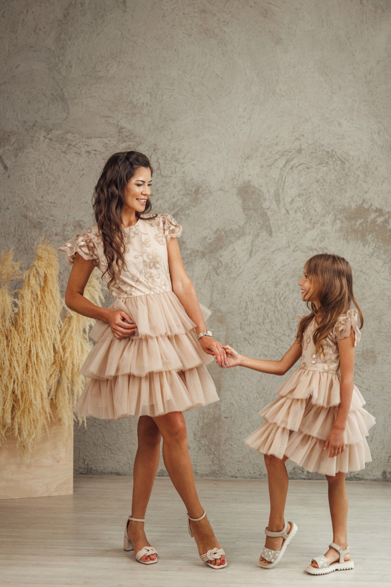 "Mini Star" girl's tulle dress – photo 3