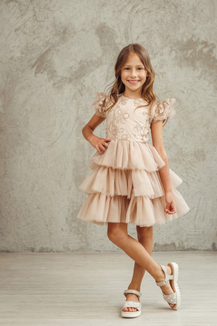 "Mini Star" girl's tulle dress