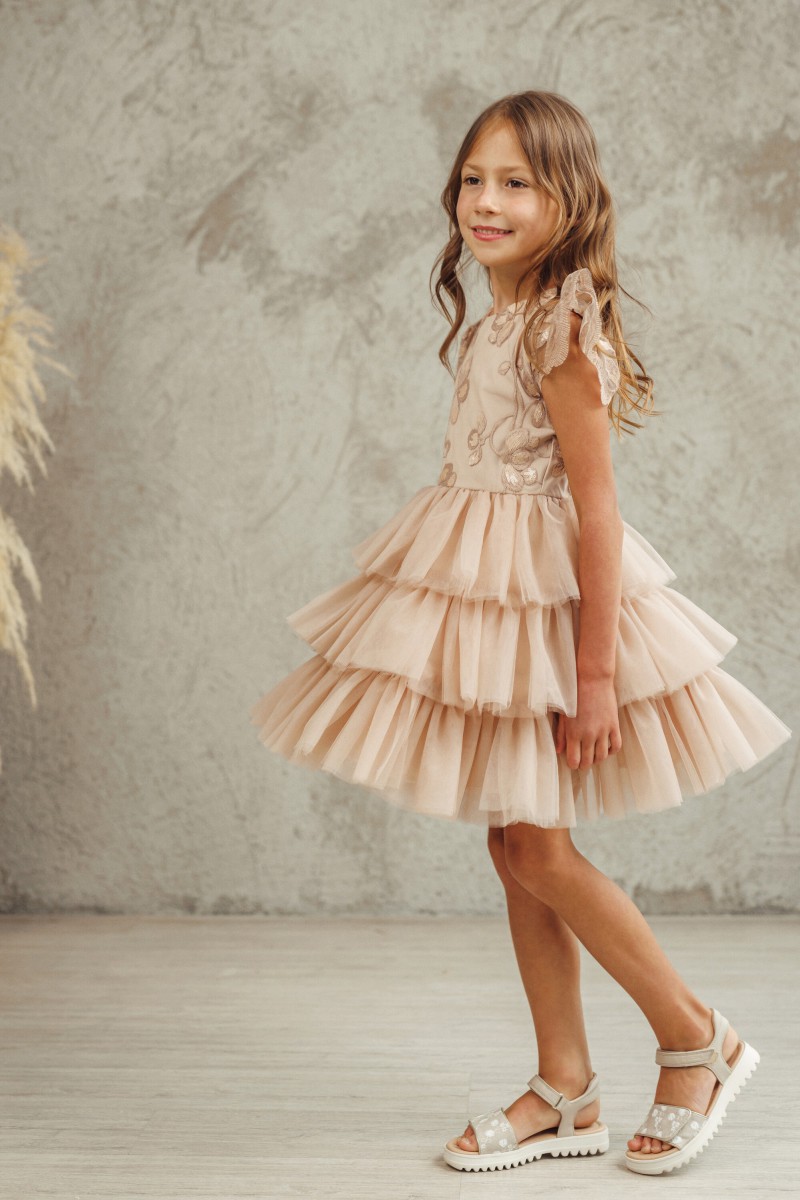 "Mini Star" girl's tulle dress – photo 2