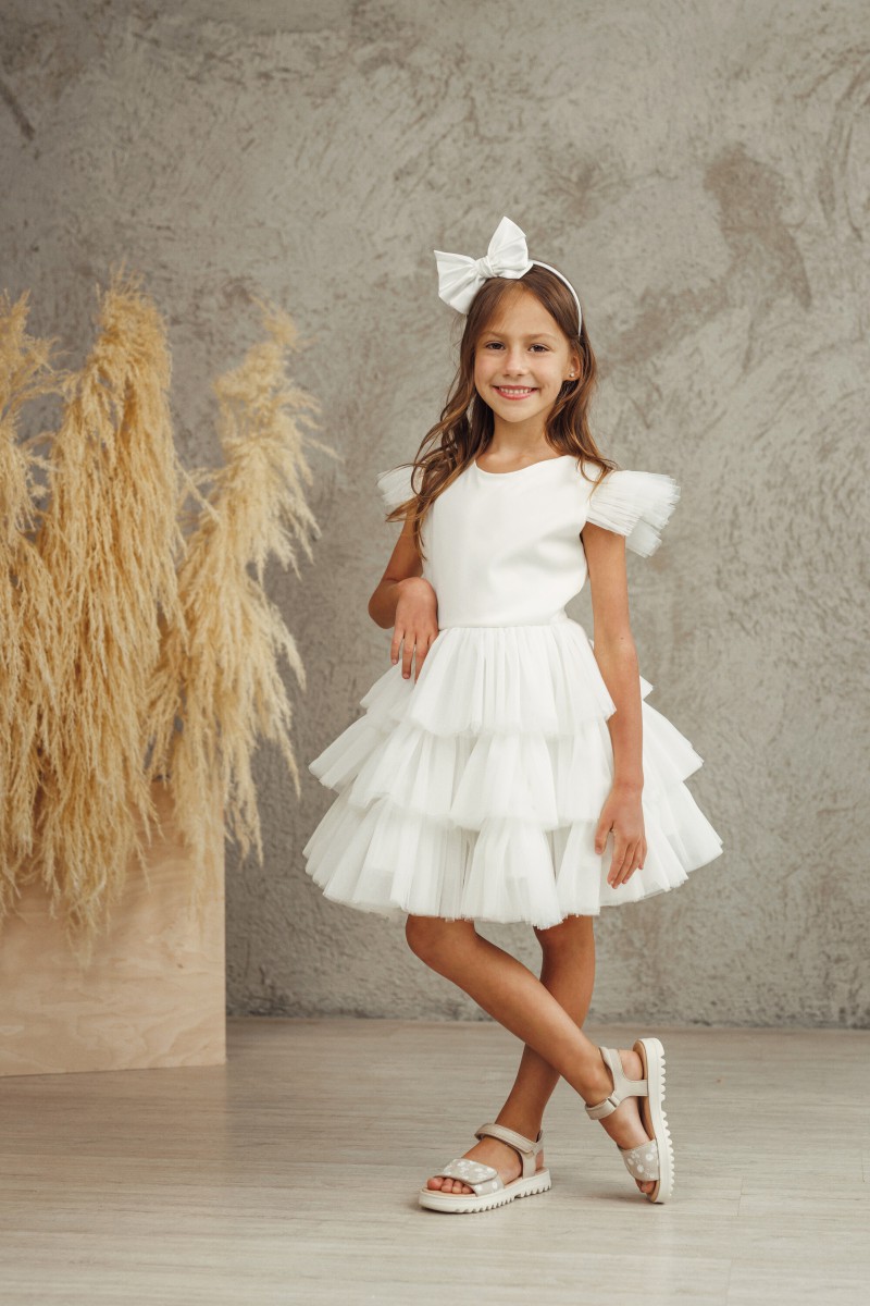 "Annabelle" girl's tulle dress – photo 2