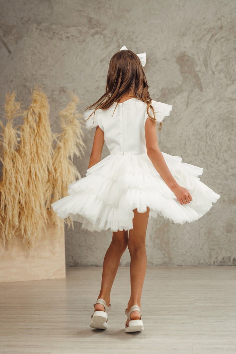 "Annabelle" girl's tulle dress – photo 3