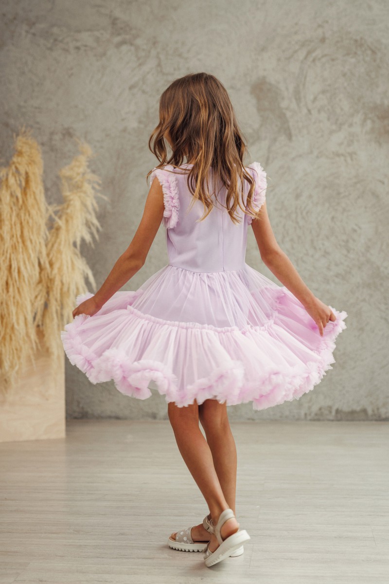 "Leja" girl's tulle dress – photo 3