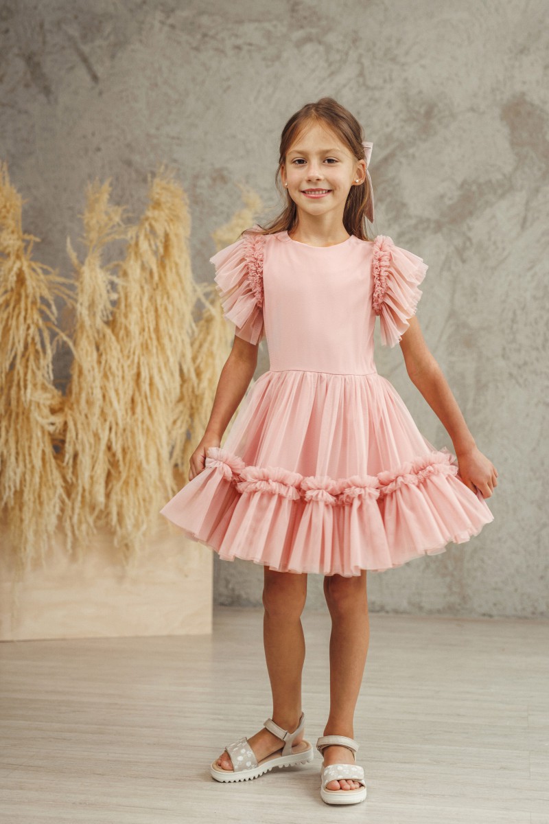 "Mini Ciara" girl's tulle dress