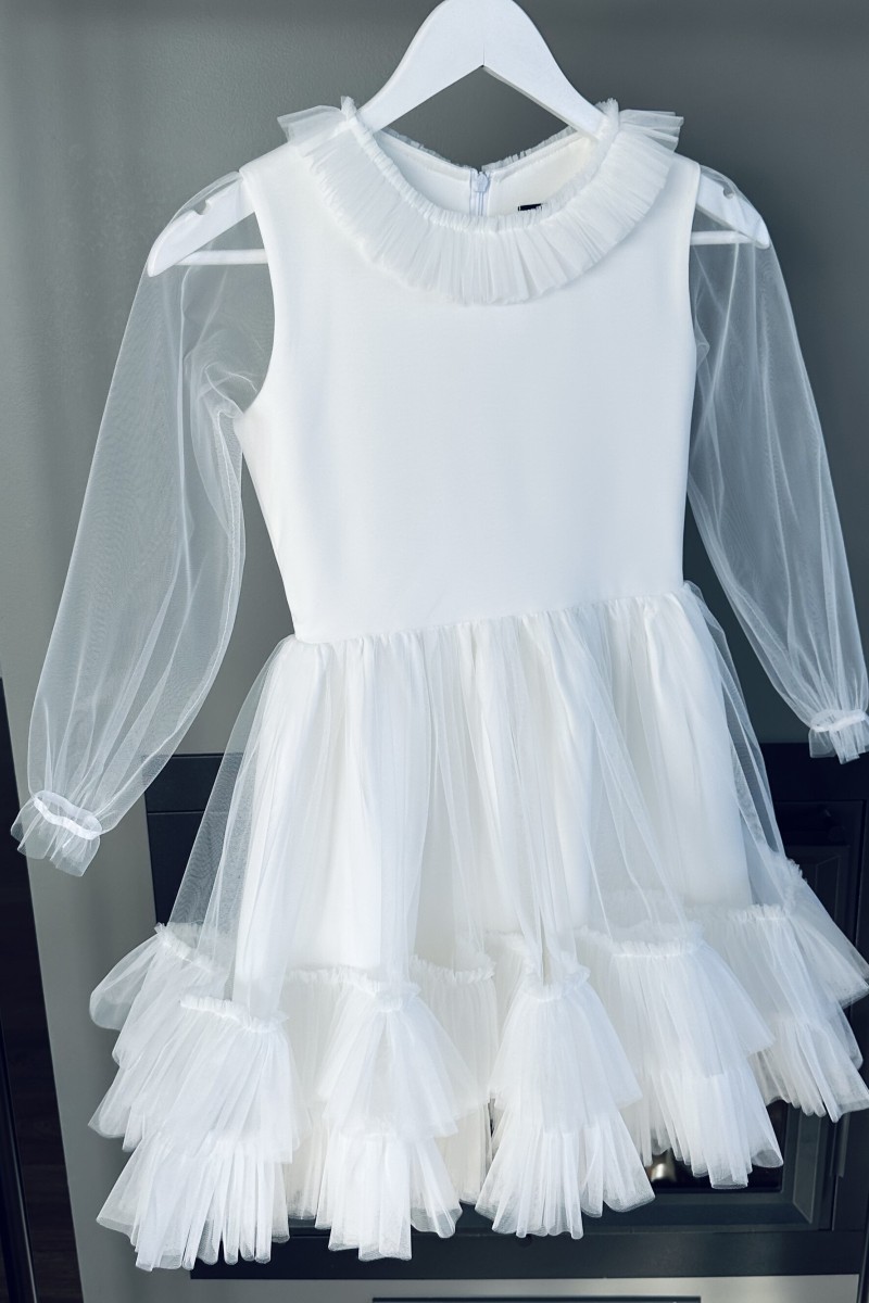 "Mini Ana" girl's tulle dress – photo 5