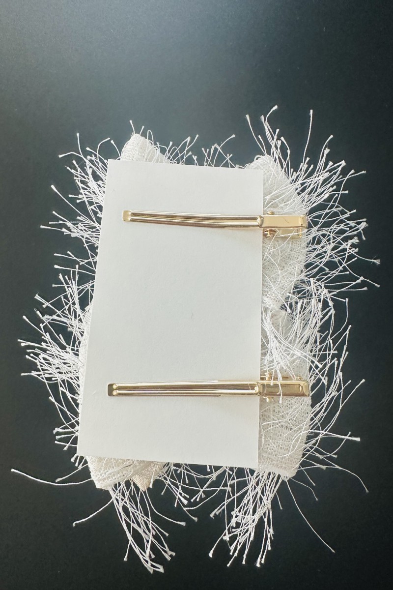 "Mini Shine" and "Mini Charm" dress hair clips – photo 2