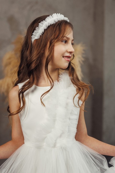 "White flower" tulle dress – another view