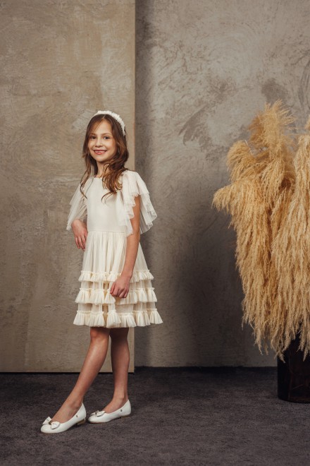"Mini milky" tulle dress – another view
