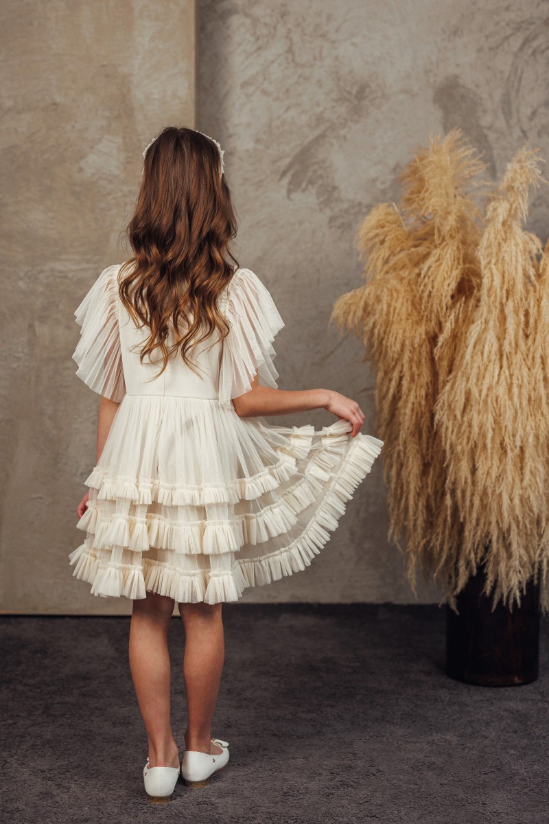 "Mini milky" tulle dress – photo 3