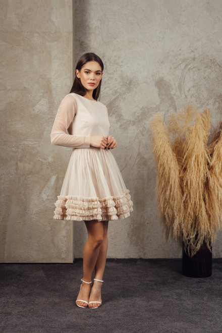 "Rose" tulle dress