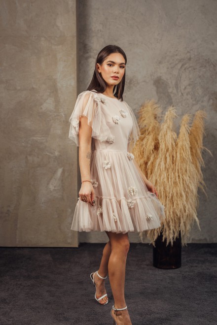 "Stunning flower" tulle dress