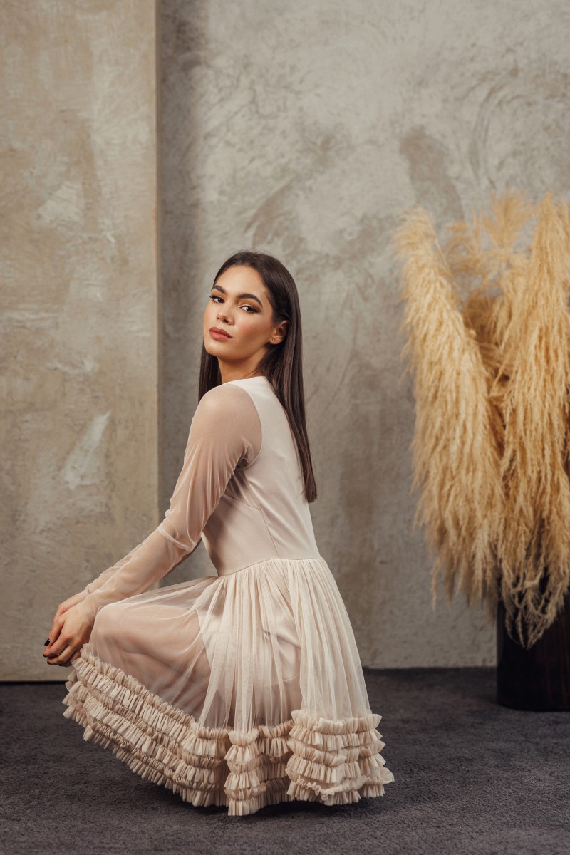 "Rose" tulle dress – photo 4