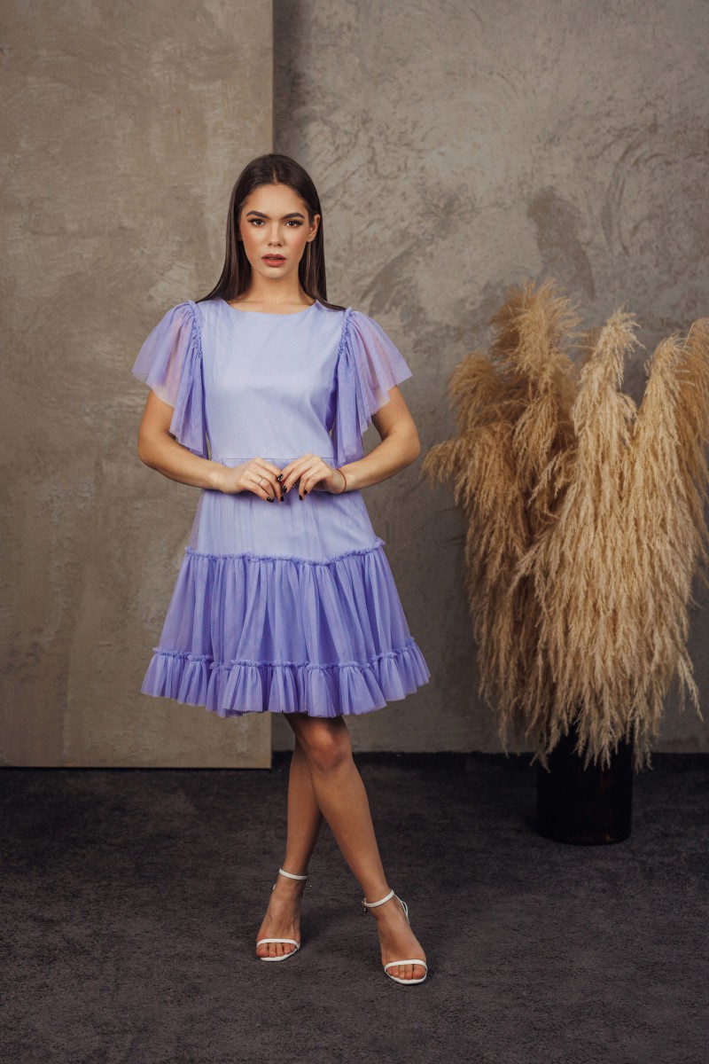 "Luna" blue tulle dress – photo 2