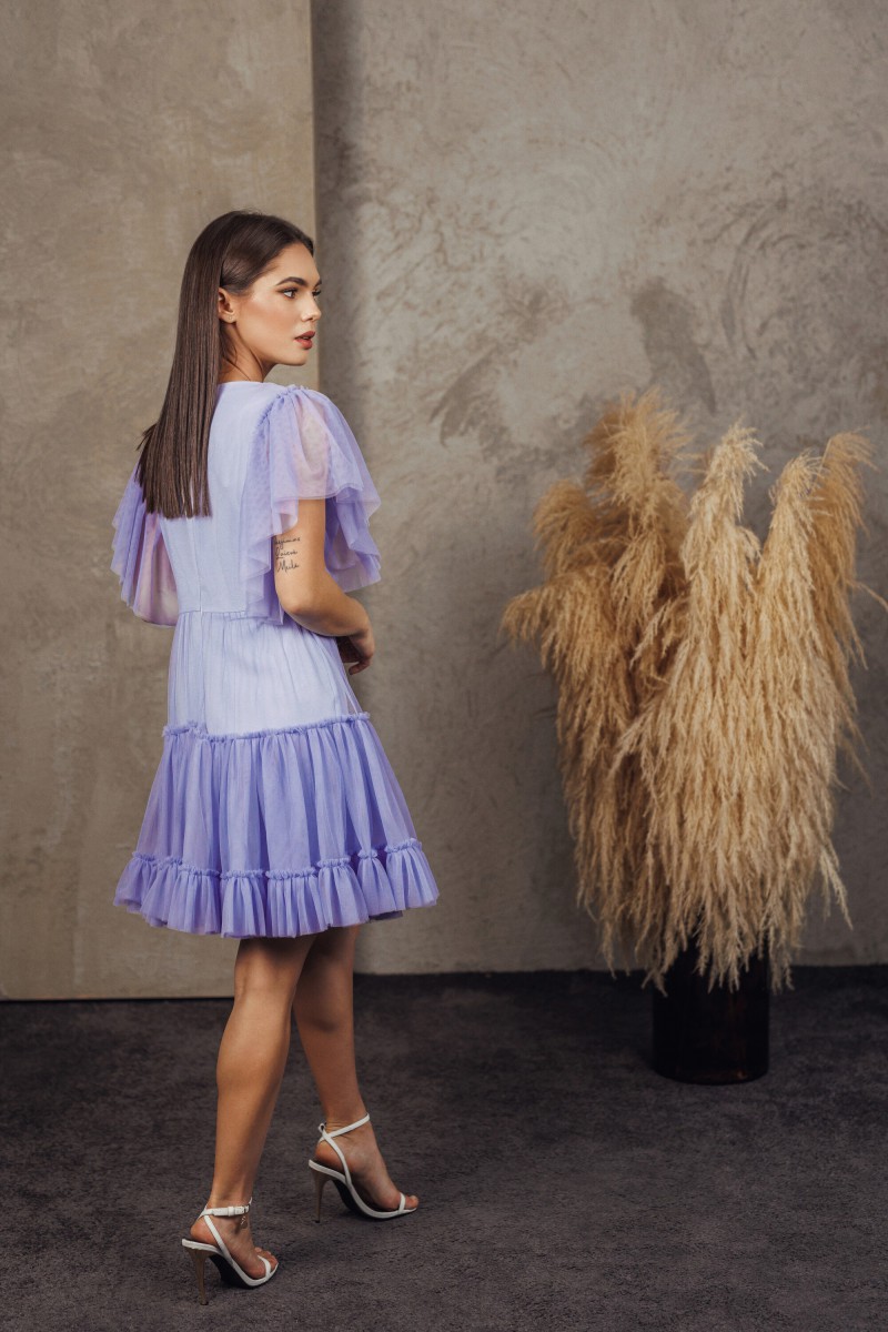 "Luna" blue tulle dress – photo 3