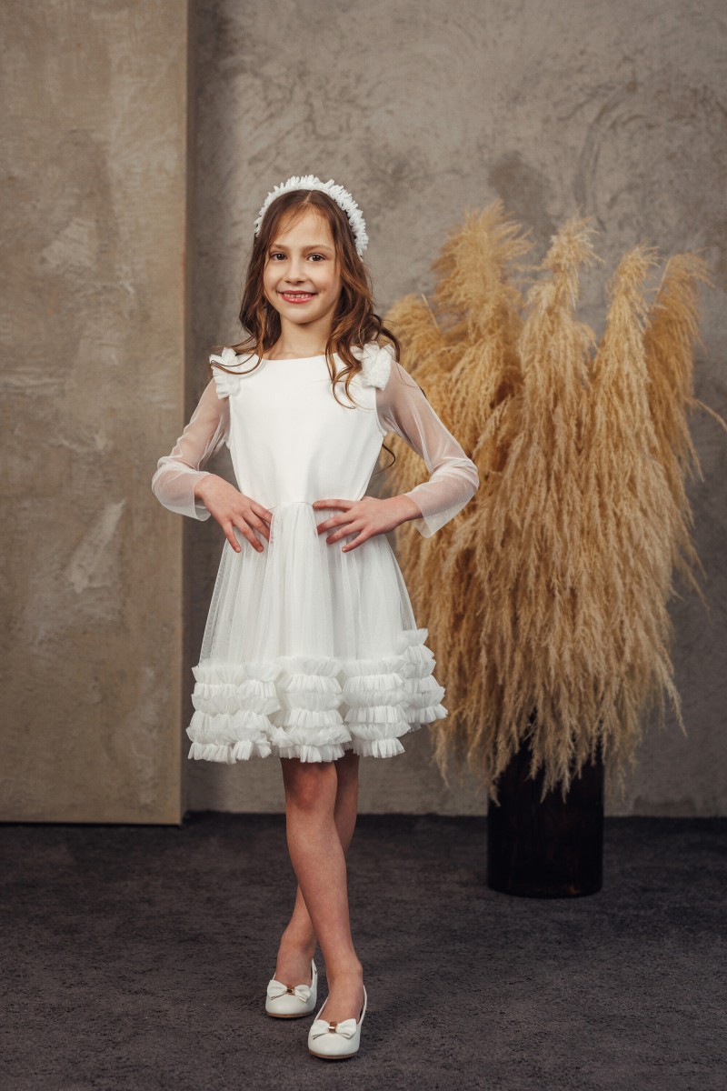 "Mini rose" girl's tulle dress – photo 3