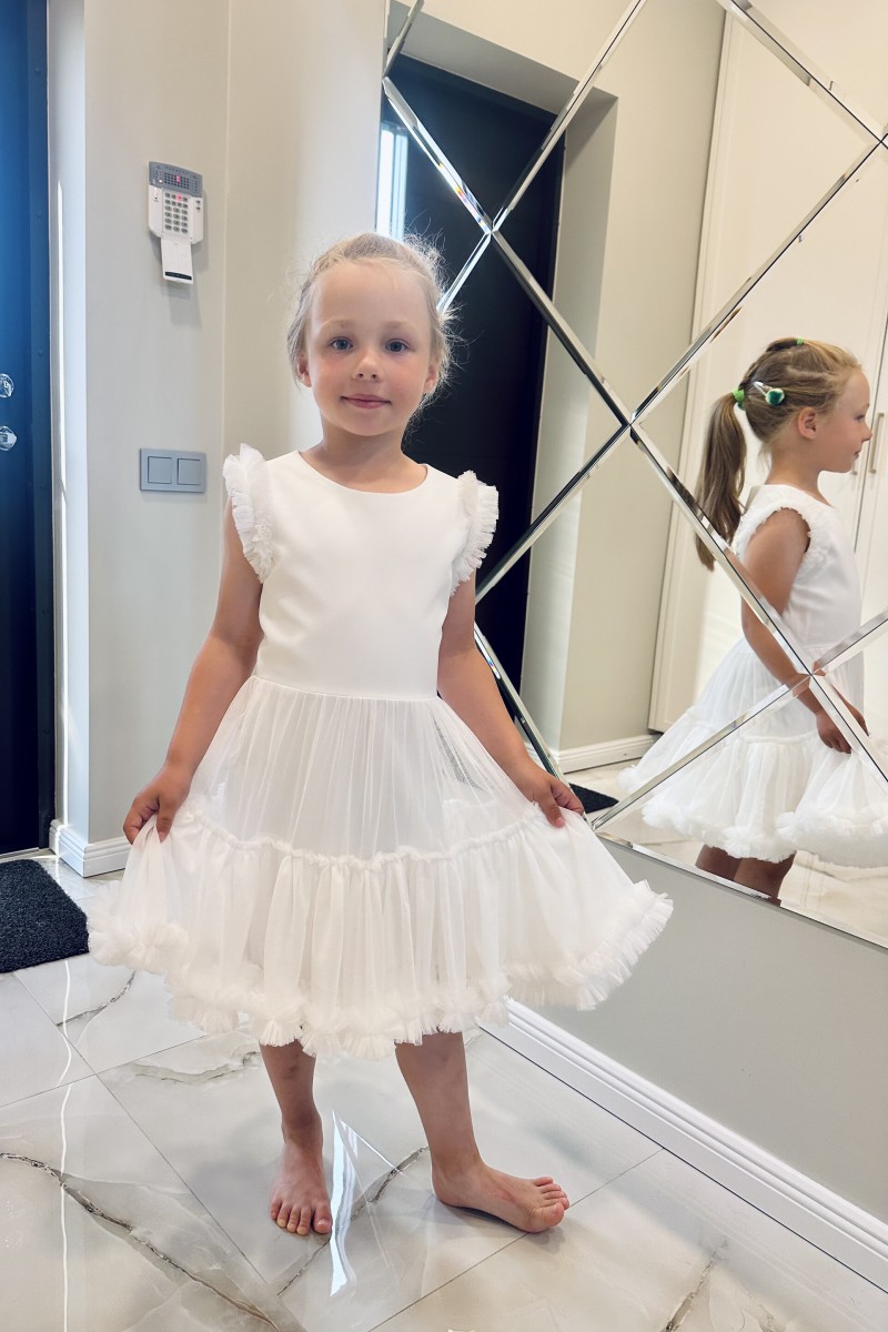 "Leja" girl's tulle dress – photo 5