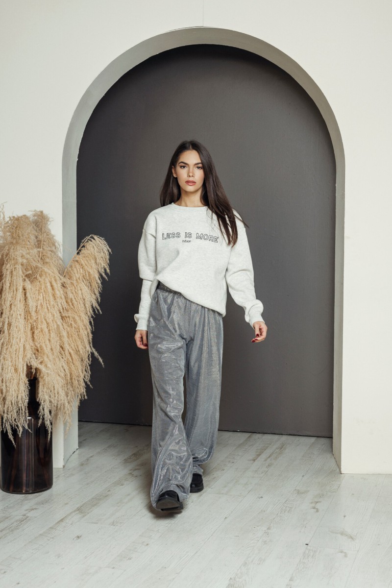 "Silver sparkle" trousers – photo 2