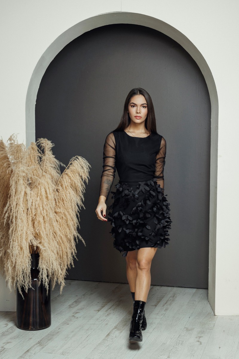 "Black" tulle dress – photo 2