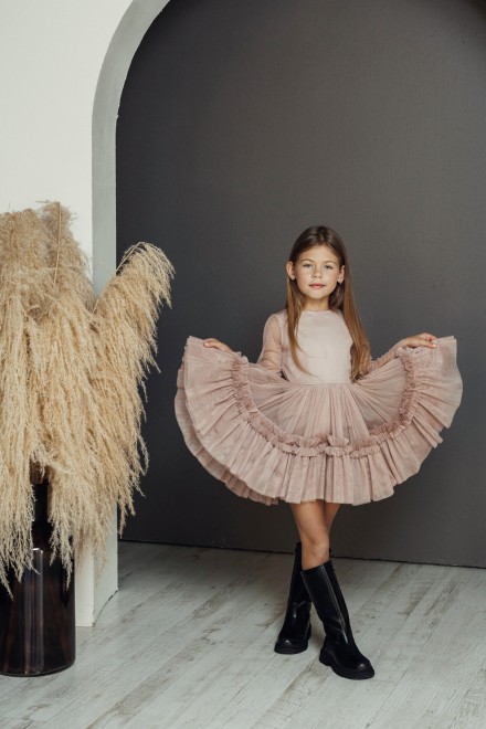 "Mini Mila" tulle dress