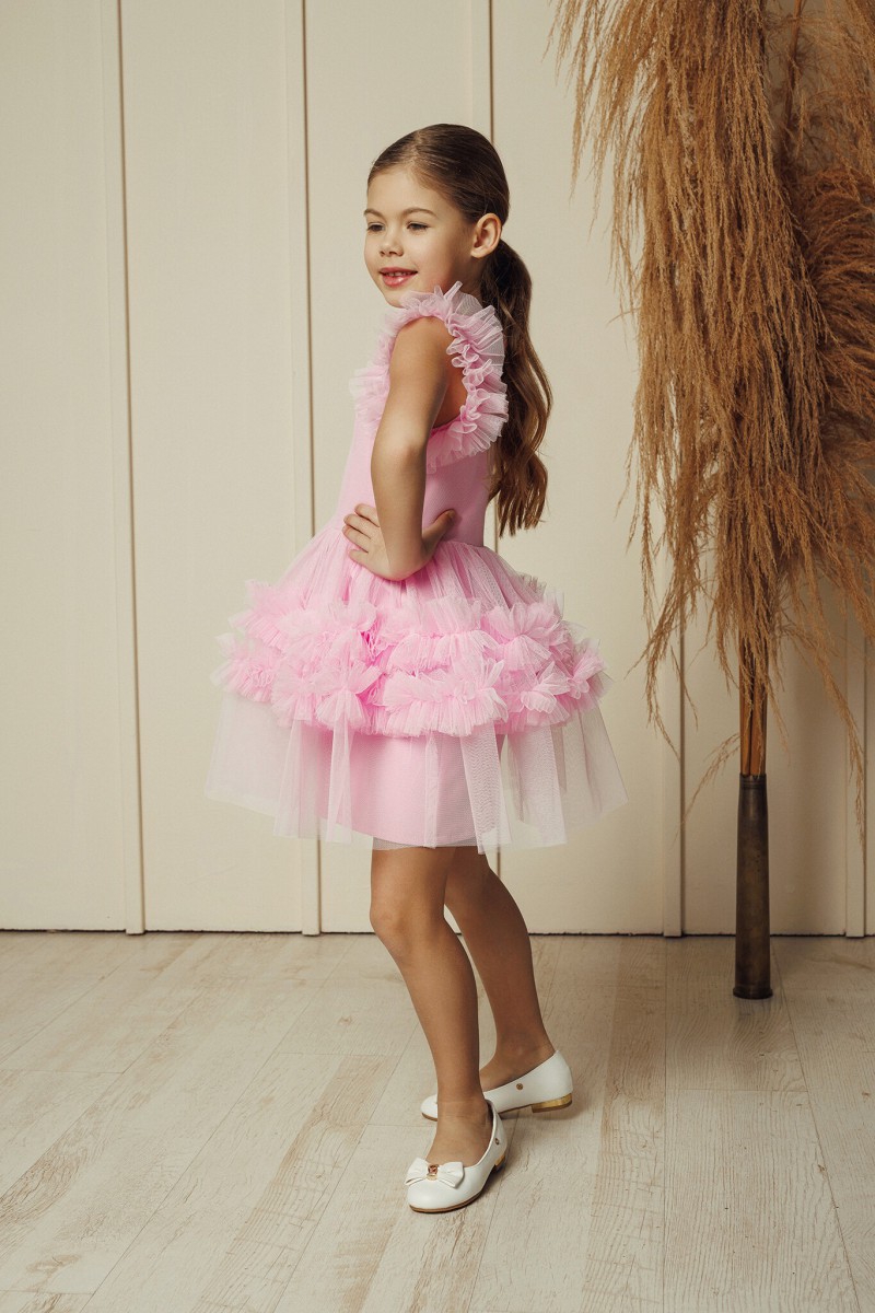 "Lilac cloud" tulle dress