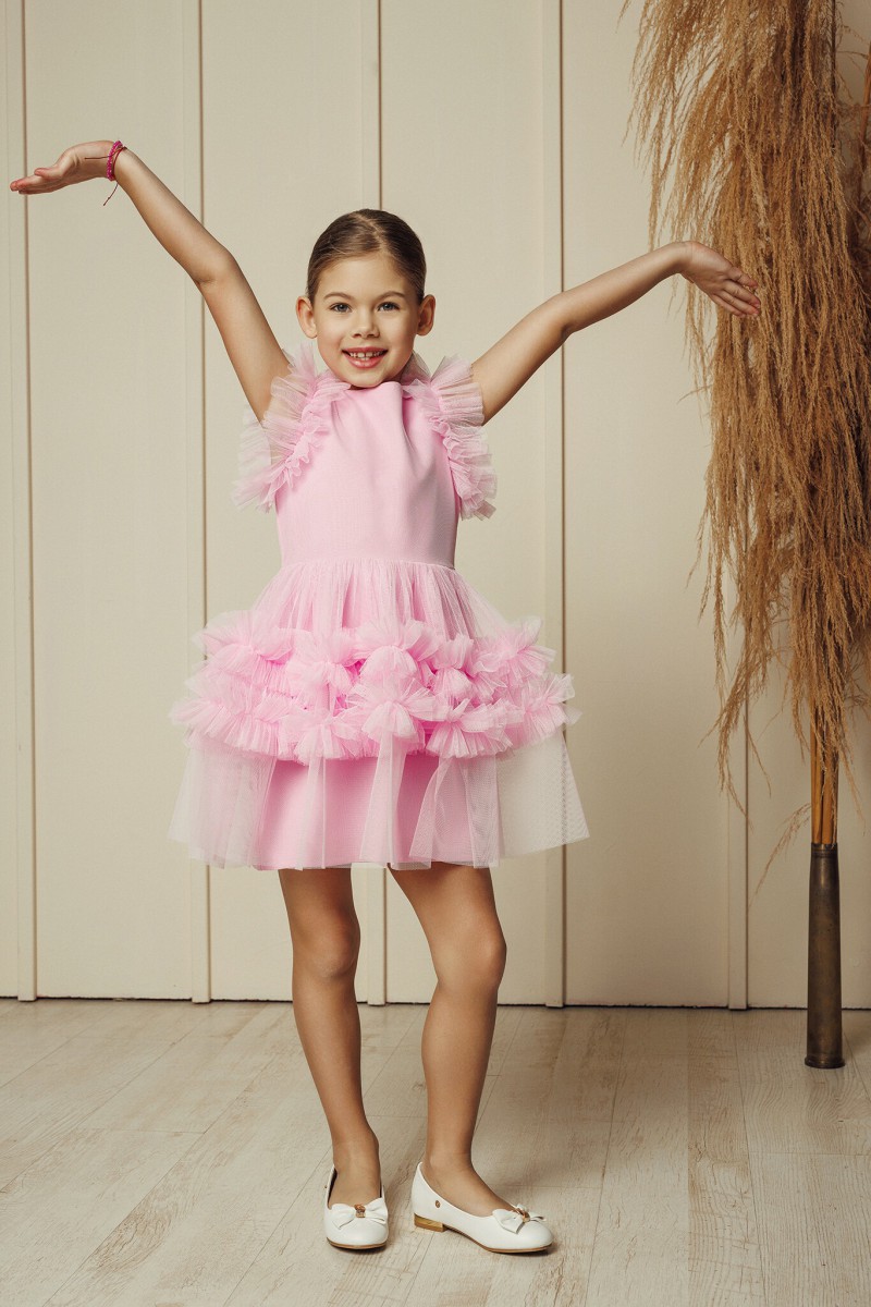 "Lilac cloud" tulle dress – photo 3