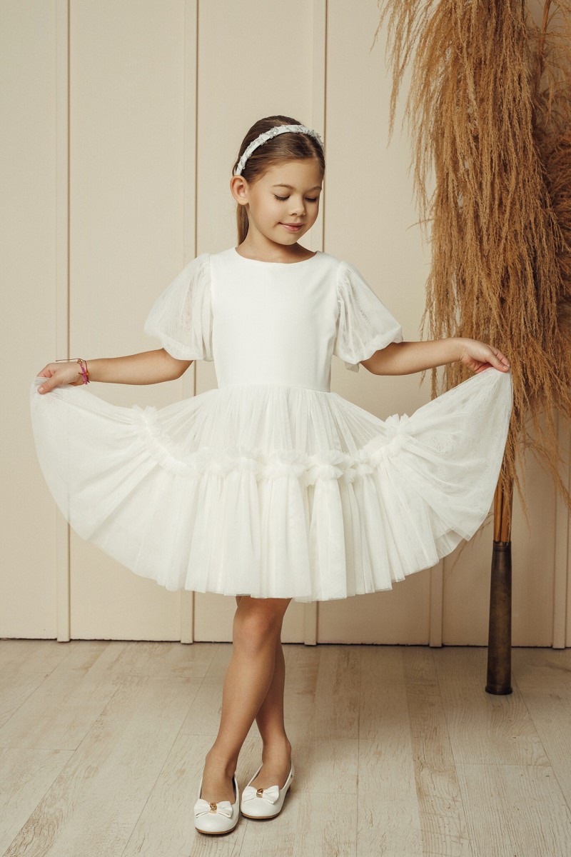 "Vanilla" tulle dress – photo 3