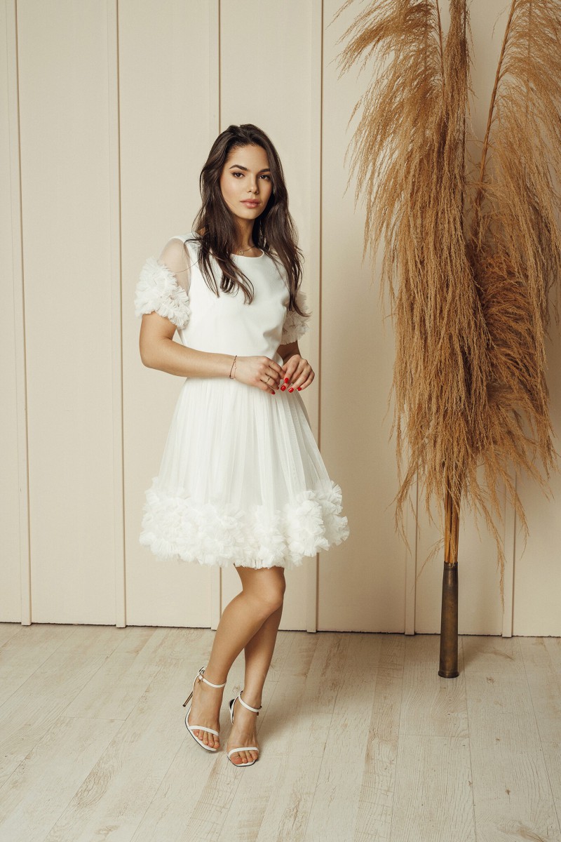 "Santa" tulle dress