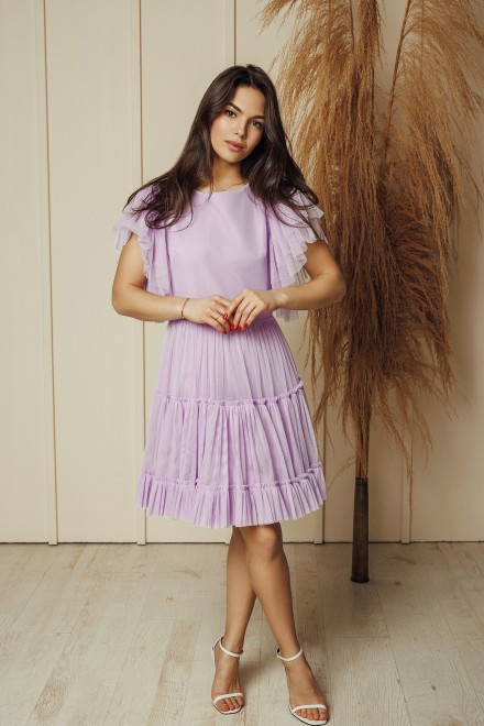 "Luna" lilac tulle dress