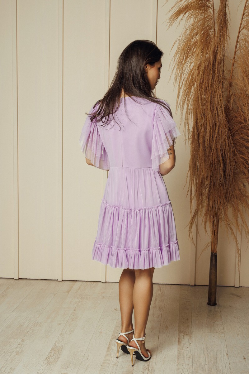 "Luna" lilac tulle dress – photo 3