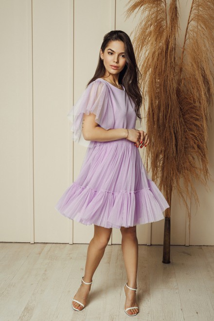 "Kate" lilac tulle dress – another view