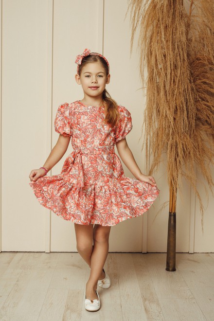 "Mini Coral" girl's dress