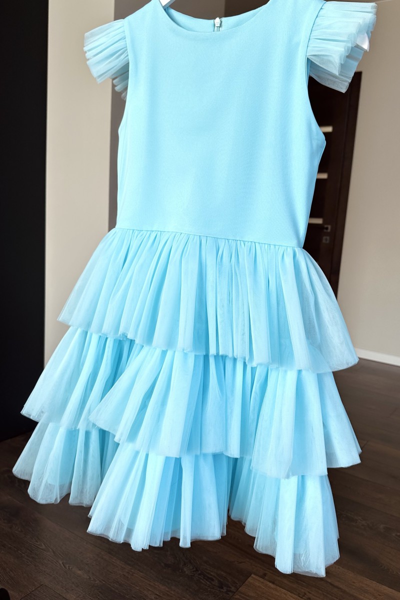 "Annabelle" girl's tulle dress – photo 4