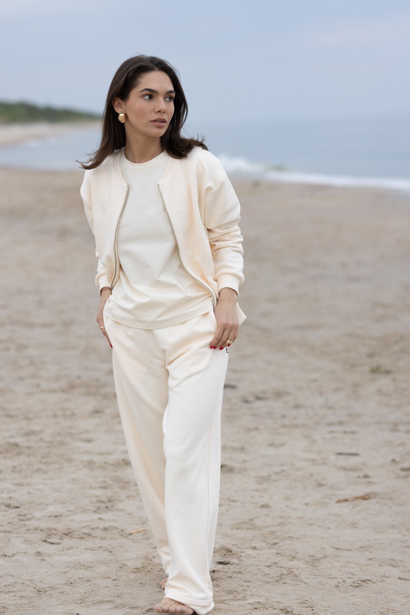 Pale yellow cream lounge set – photo 3