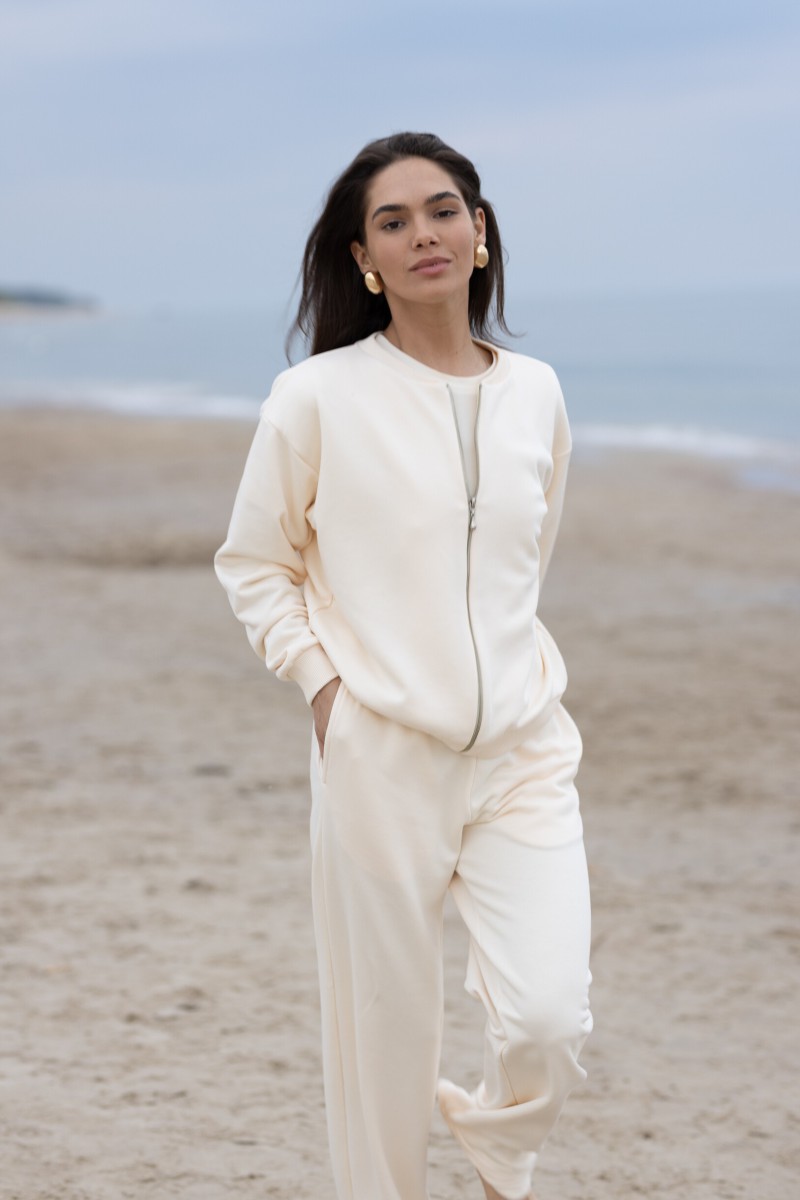 Pale yellow cream lounge set – photo 10