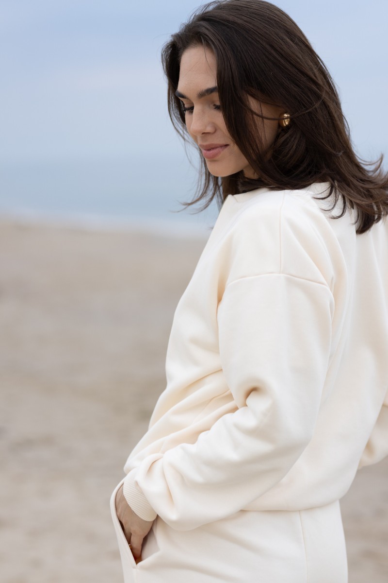 Pale yellow cream lounge set – photo 12