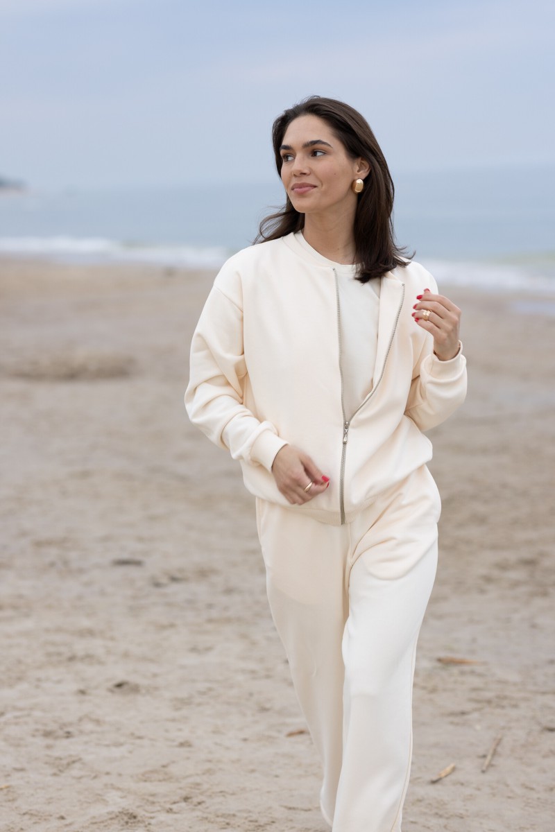 Pale yellow cream lounge set – photo 13