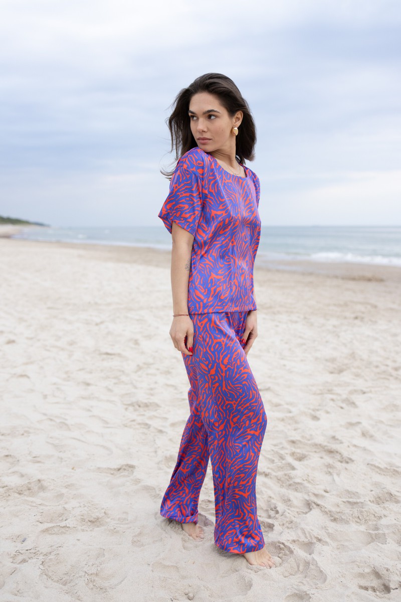 Lounge set, blue/orange – photo 2