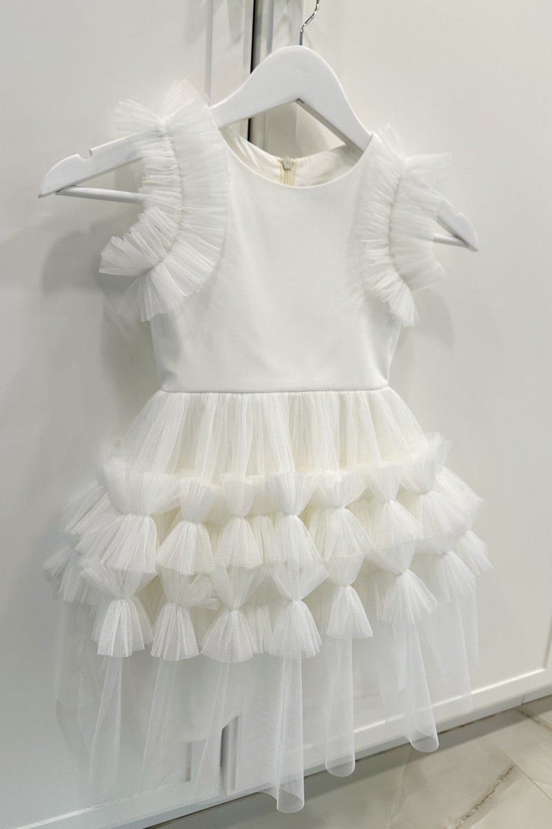 "Lilac cloud" tulle dress – photo 5