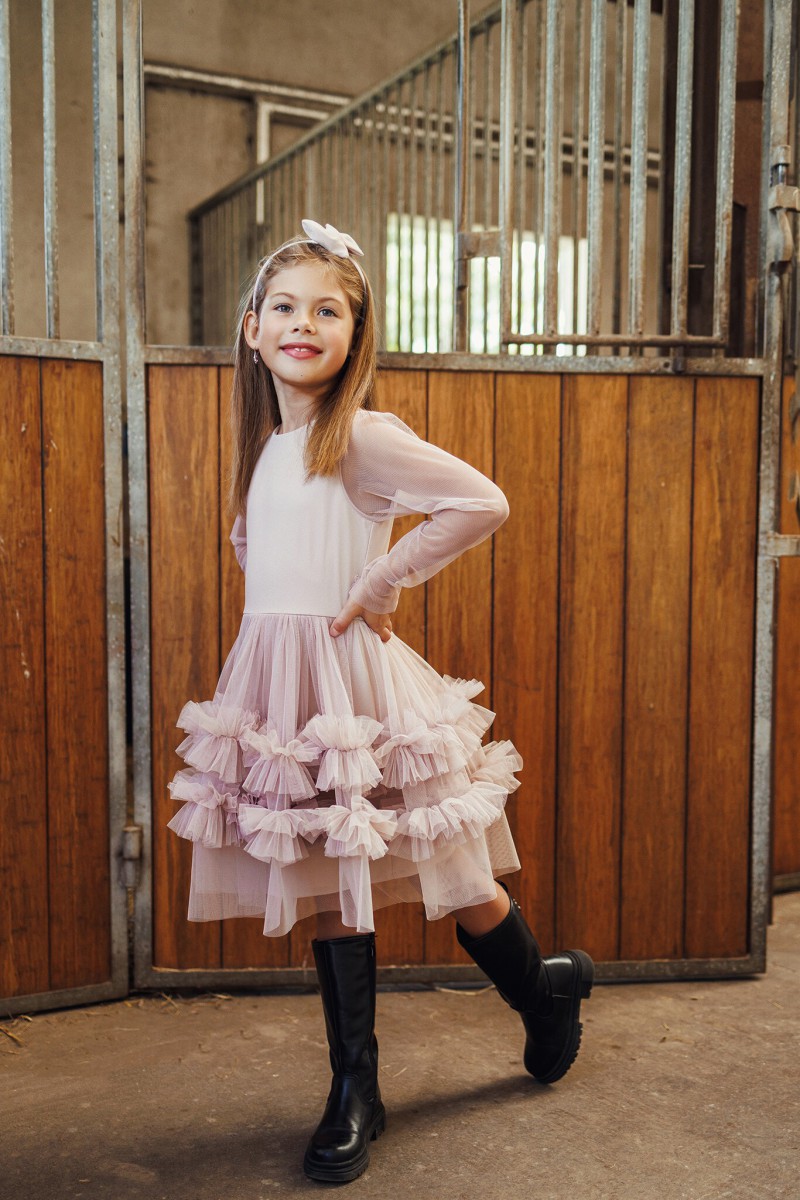 "Little cloud" tulle dress
