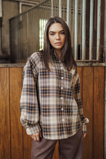 Checked shirt