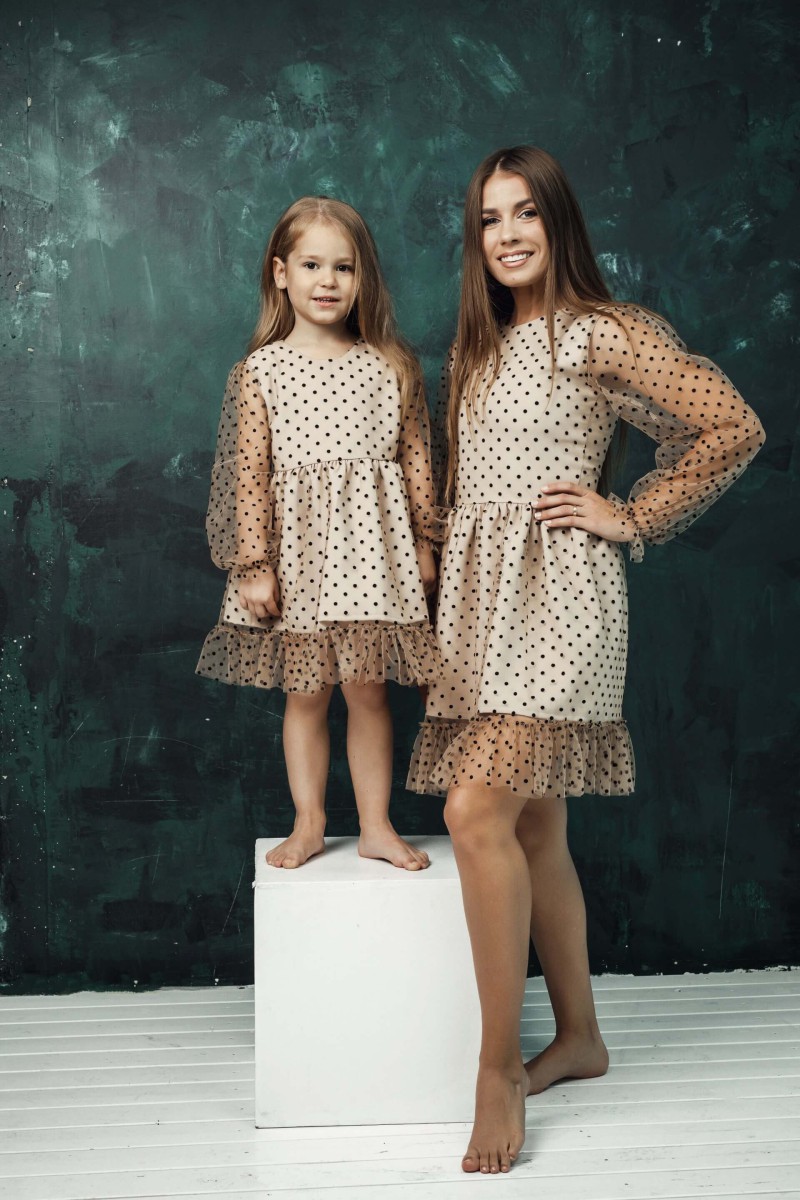 Girl's elegant tulle dress – photo 3